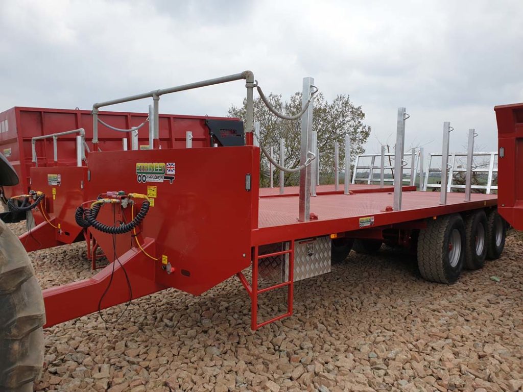 Tri Axle Rigid Bale Trailer | Staines Hire Ltd